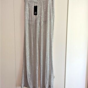 Wild Fable Glittering Silver Pants